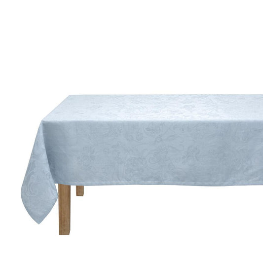 Tivoli Blue Linen Tablecloth