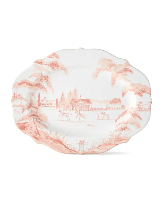 Country Estate Petal Pink 15" Platter