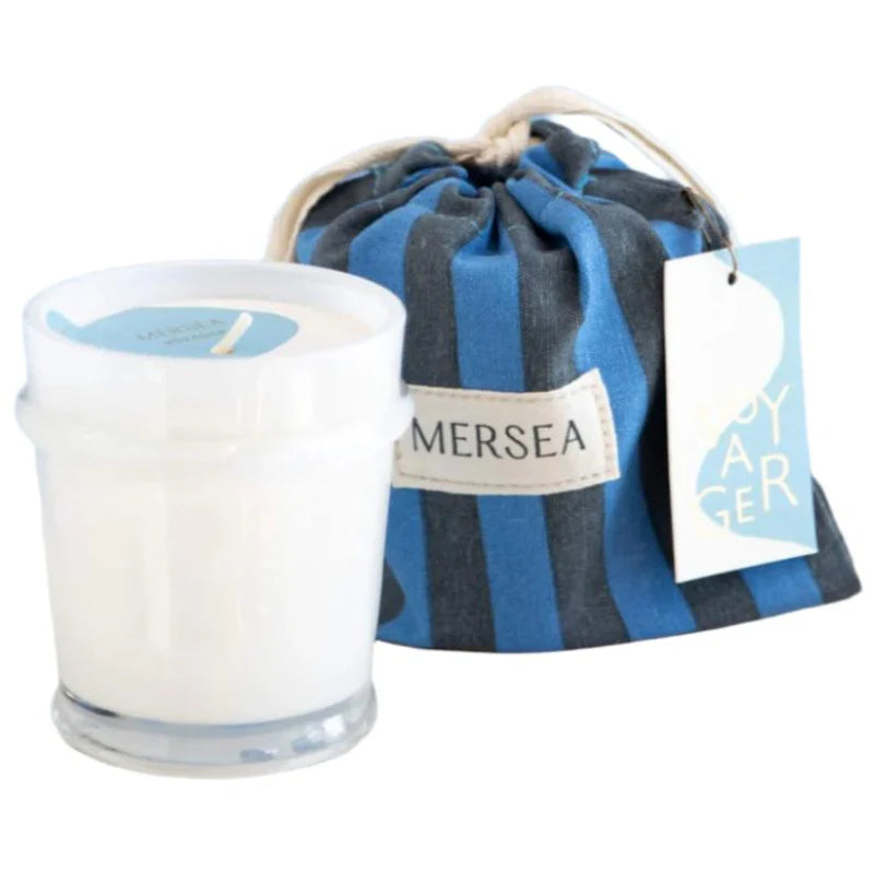 Striped Sandbag Candle