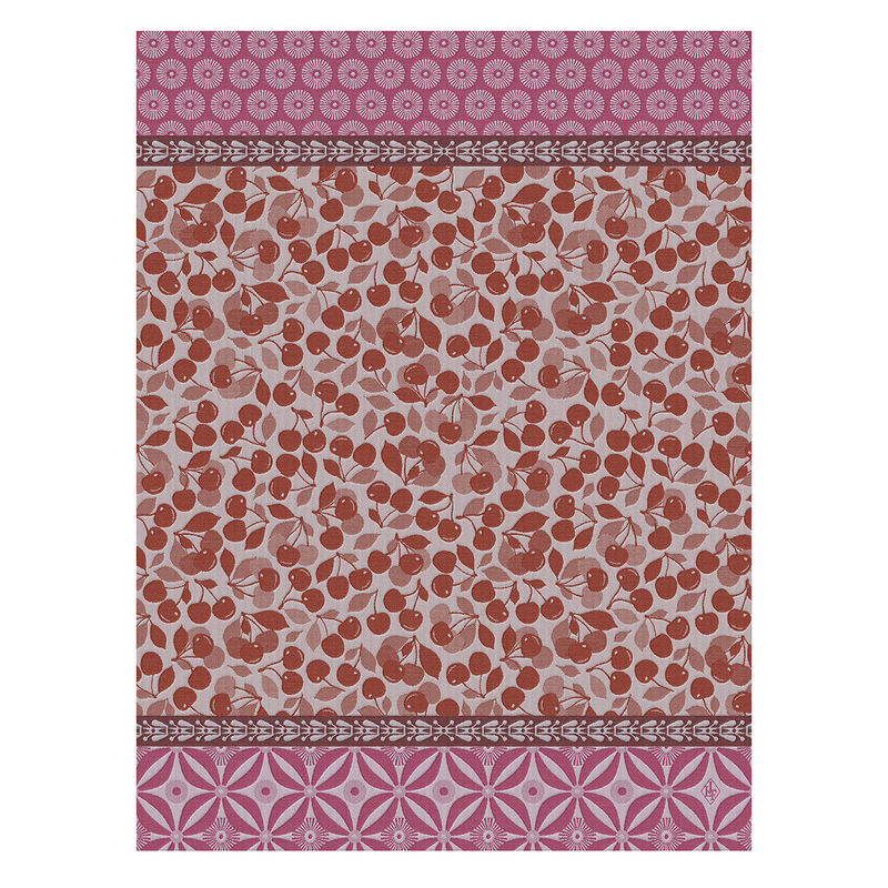 Cerises Tea Towel