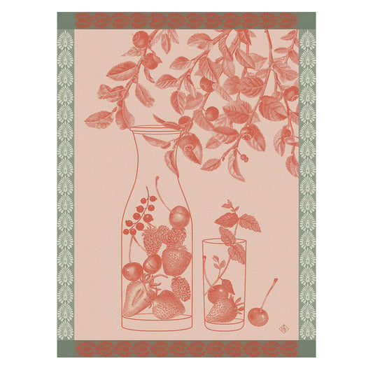 Eaux de Fruits Rouge Tea Towel