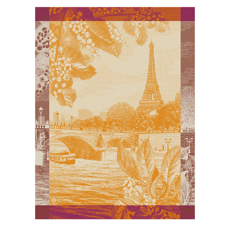 Paris Sur Seine Tea Towel