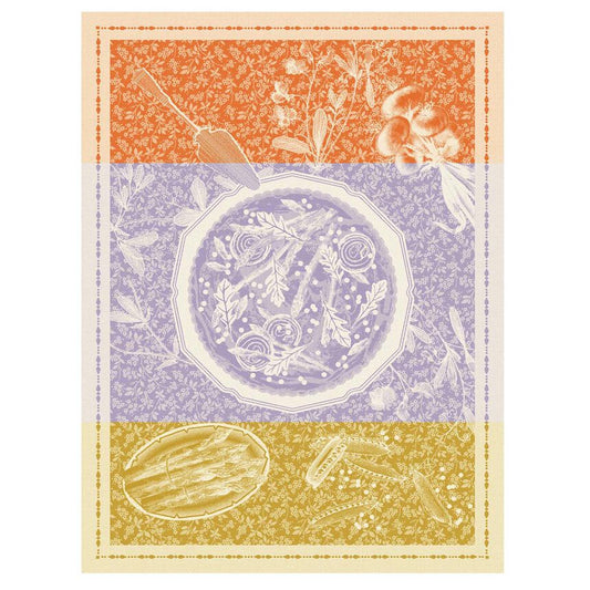 Tarte Printaniere Tea Towel