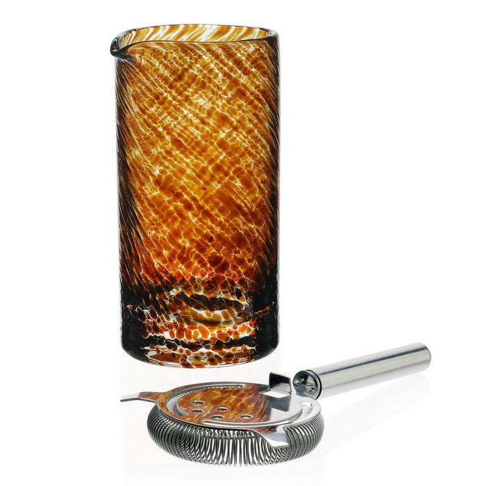 Vanessa Tortoise Mixing Glass