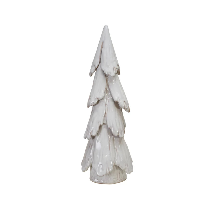 White Stoneware Tree