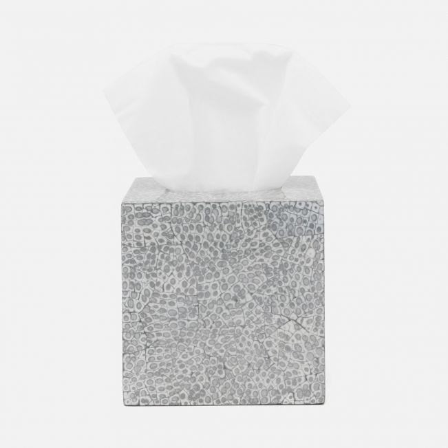 Callas Silver/White Tissue Box