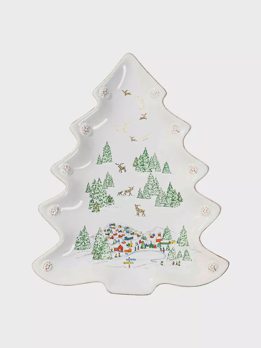 Berry & Thread North Pole Small Tree Tray