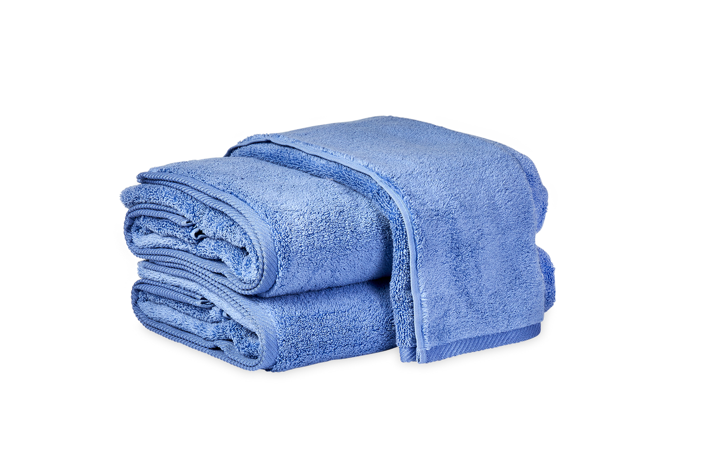 Milagro Bath Towels Periwinkle