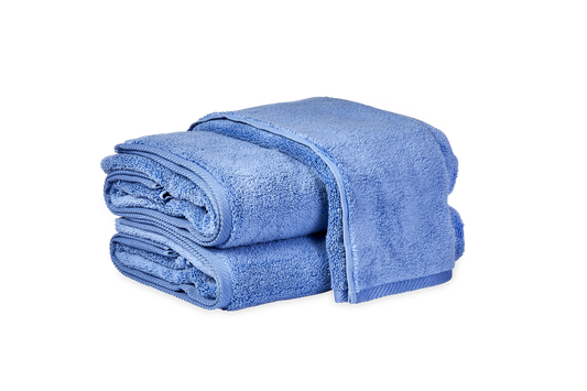 Milagro Bath Towels Periwinkle