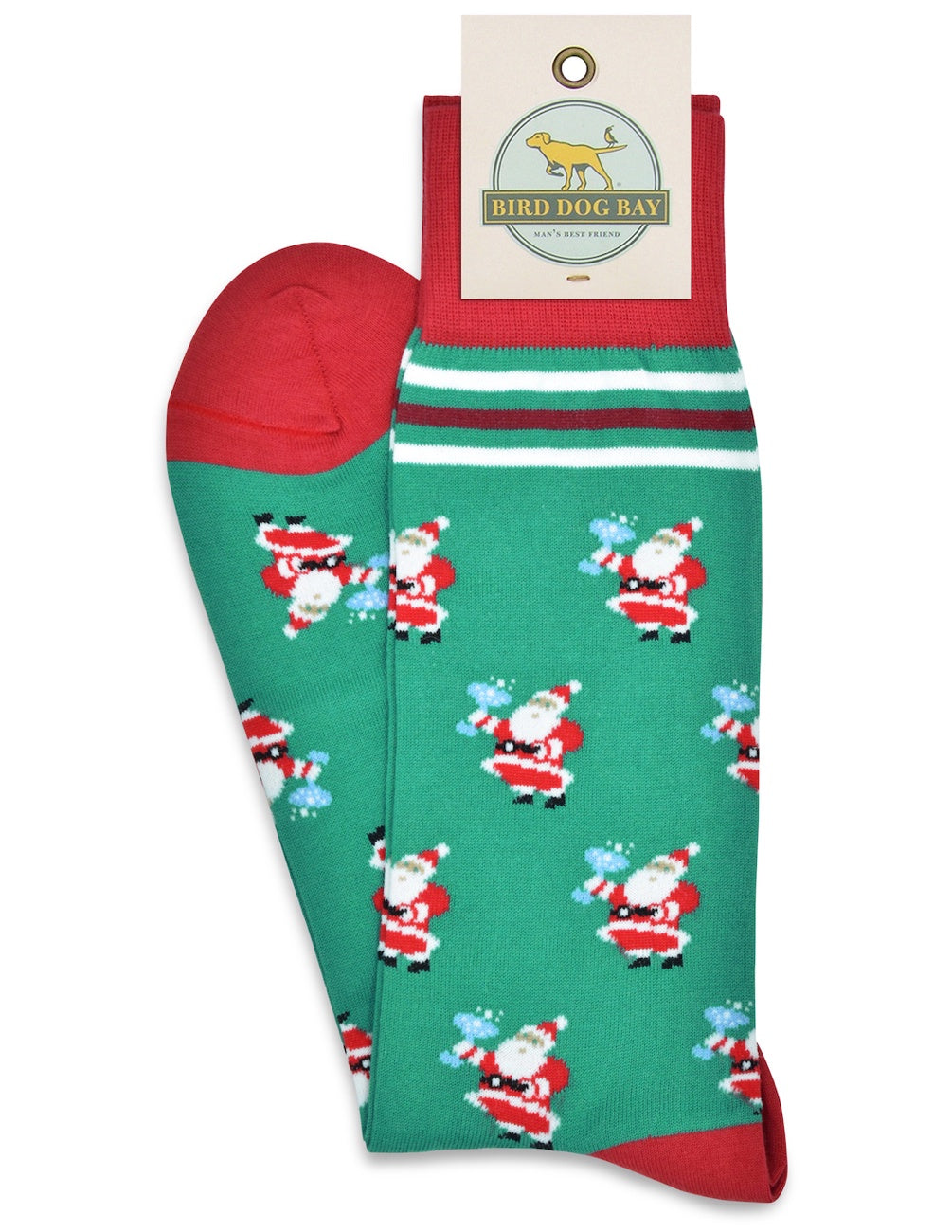 Santa Salud Socks - Green1