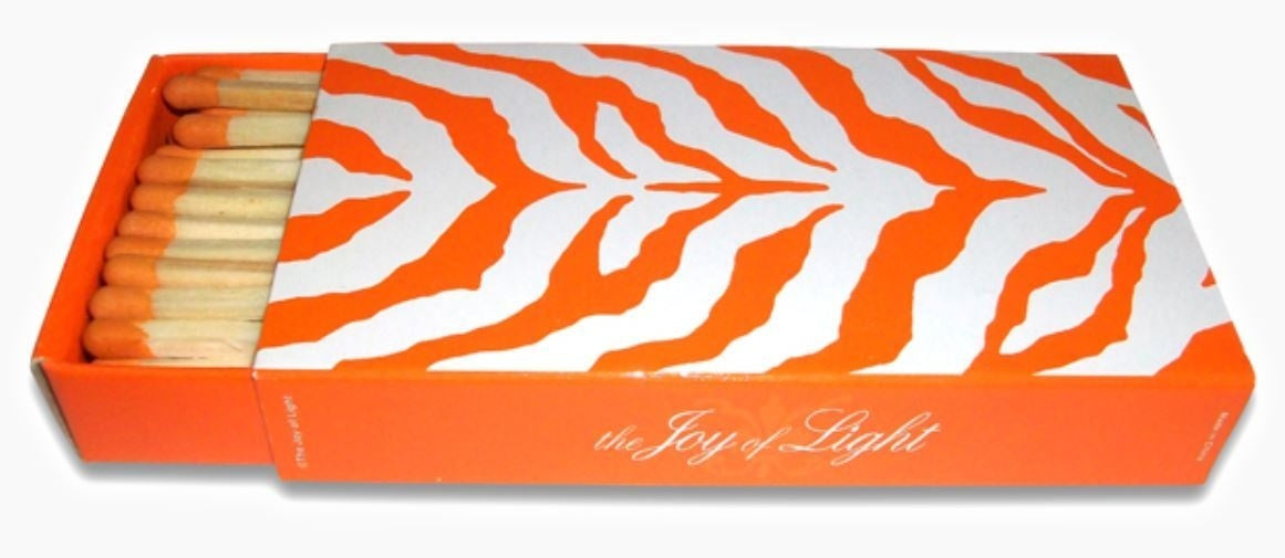 Zebra Orange, 4" Matchbox