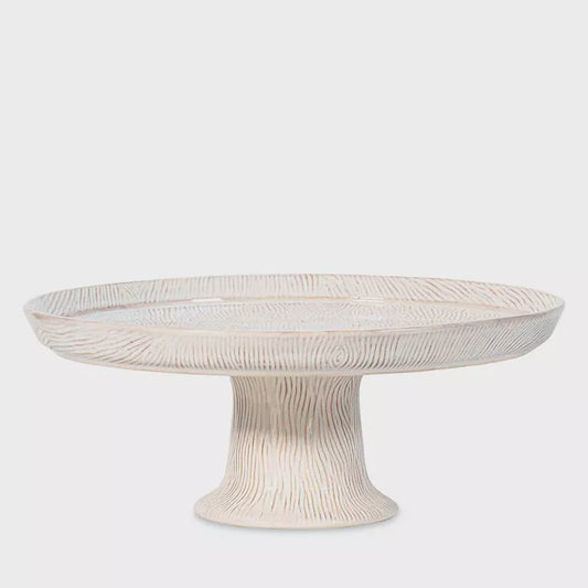 Blenheim Oak Whitewash Cake Stand