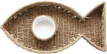 Seagrass Chip and Dip Bowl