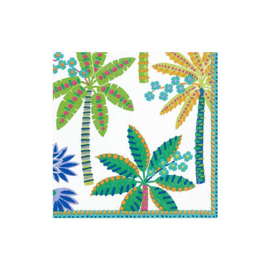 Paradise Palms Cocktail Napkins