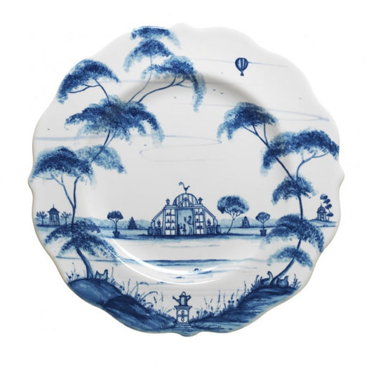 Country Estate Delft Blue Dessert/Salad Plate Conservatory