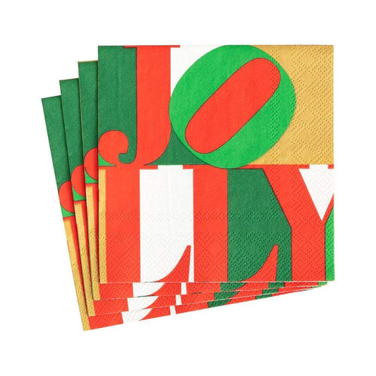 Holly Jolly Cocktail Napkins