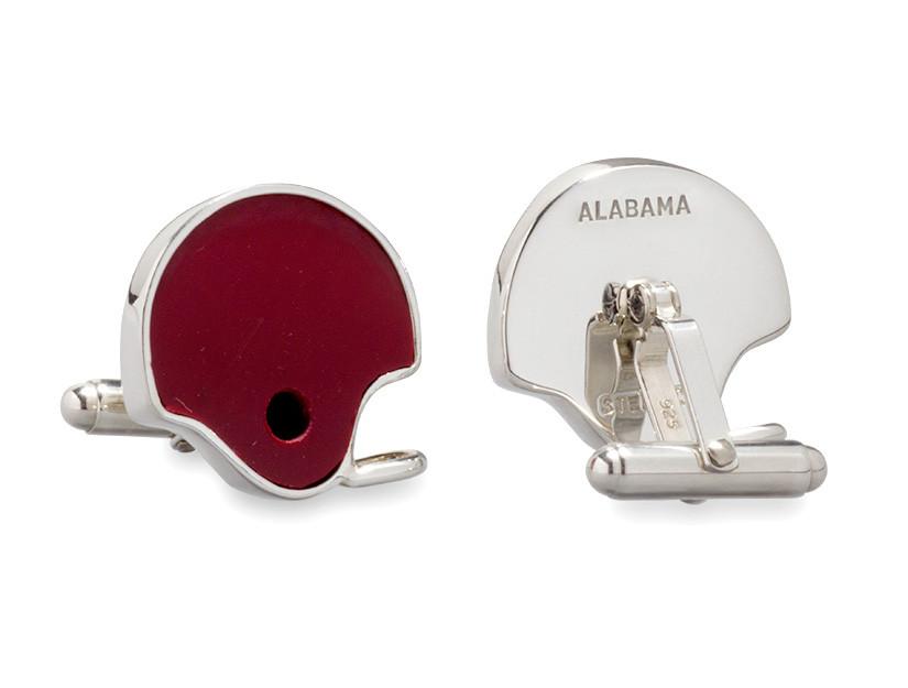 Alabama Game Used Helmet Cuff Links