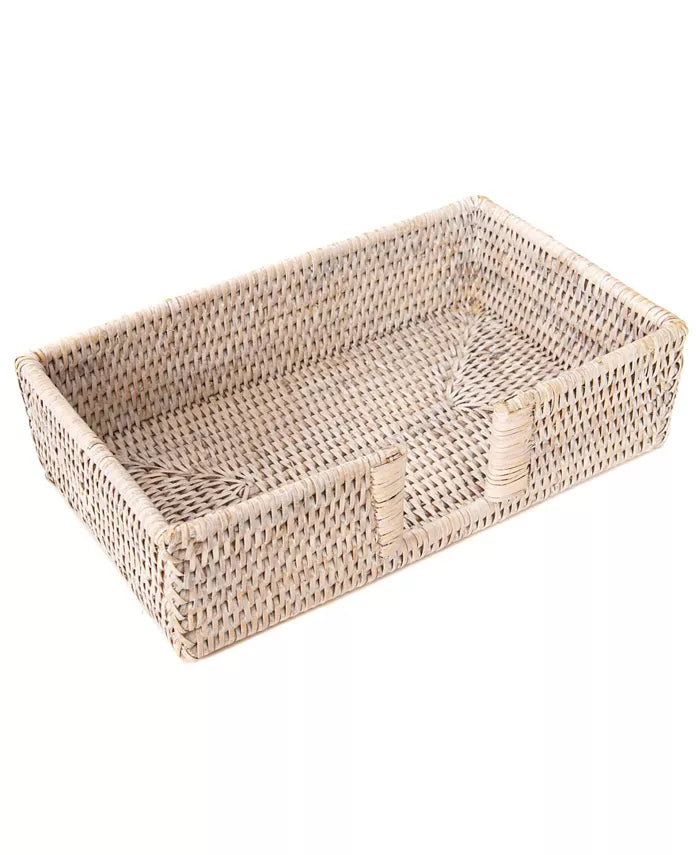 Rattan Guest Towel Napkin Holder