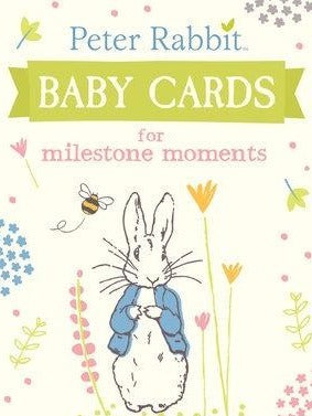 Peter Rabbit Baby Cards for Milestone Moments