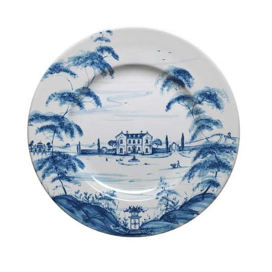 Country Estate Delft Blue Dinner Plate Main House