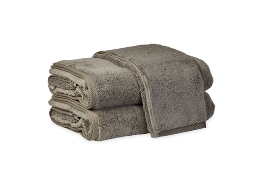 Milagro Bath Towels Steel