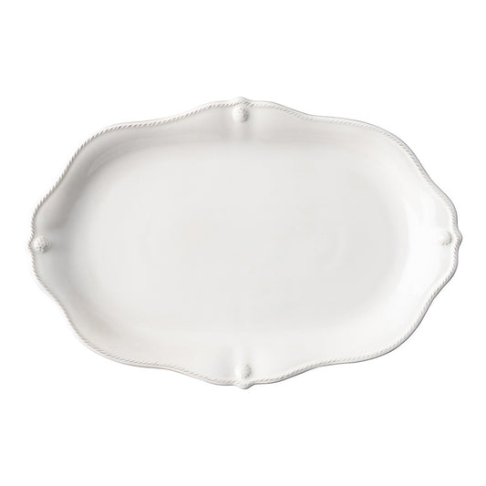 Berry & Thread Whitewash 16" Platter