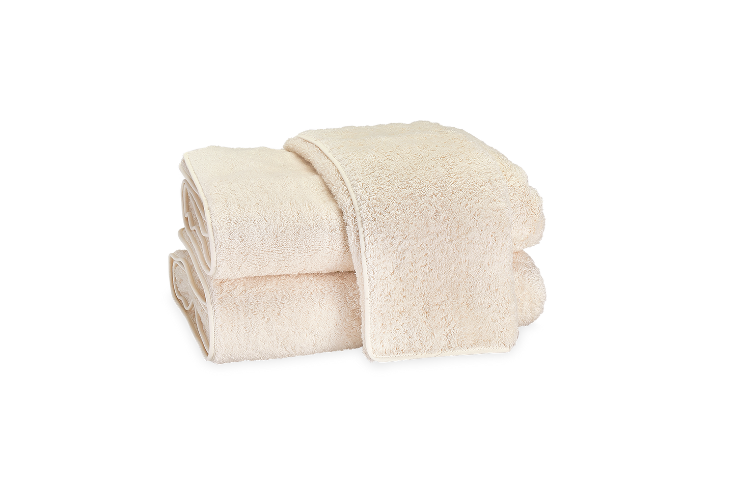 Cairo Bath Towels Ivory/Ivory