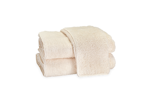 Cairo Bath Towels Ivory/Ivory