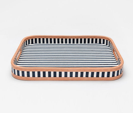 Hamilton Striped Canvas Tray