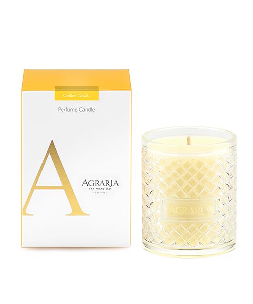 Woven Crystal Candle - Golden Cassis