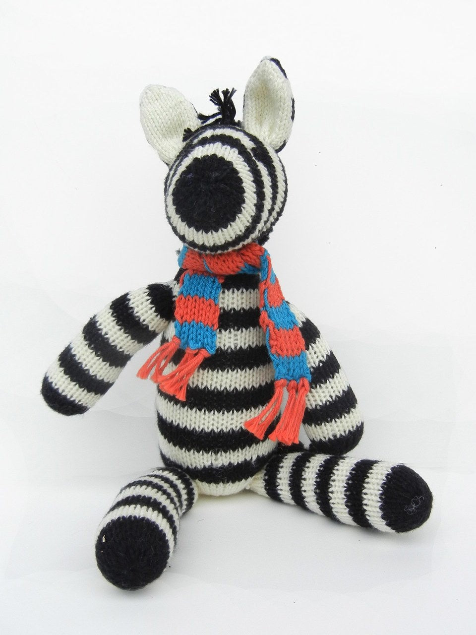 Zebra With Scarf