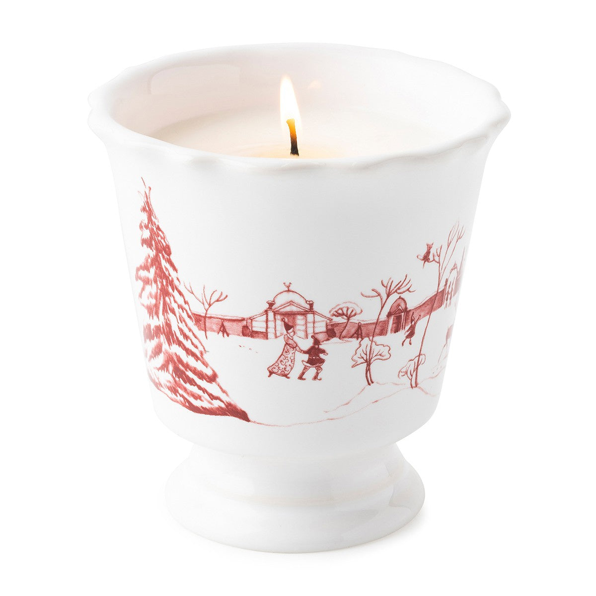 Country Estate Winter Frolic Ruby Scented Candle