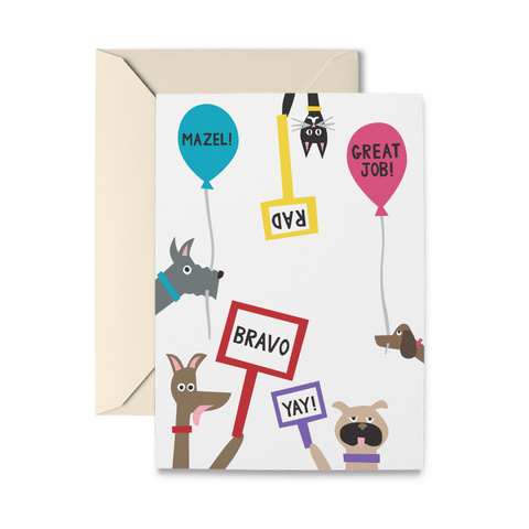 Pet Congrats Greeting Card