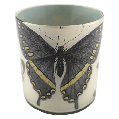 Blue Butterfly Desk Cup