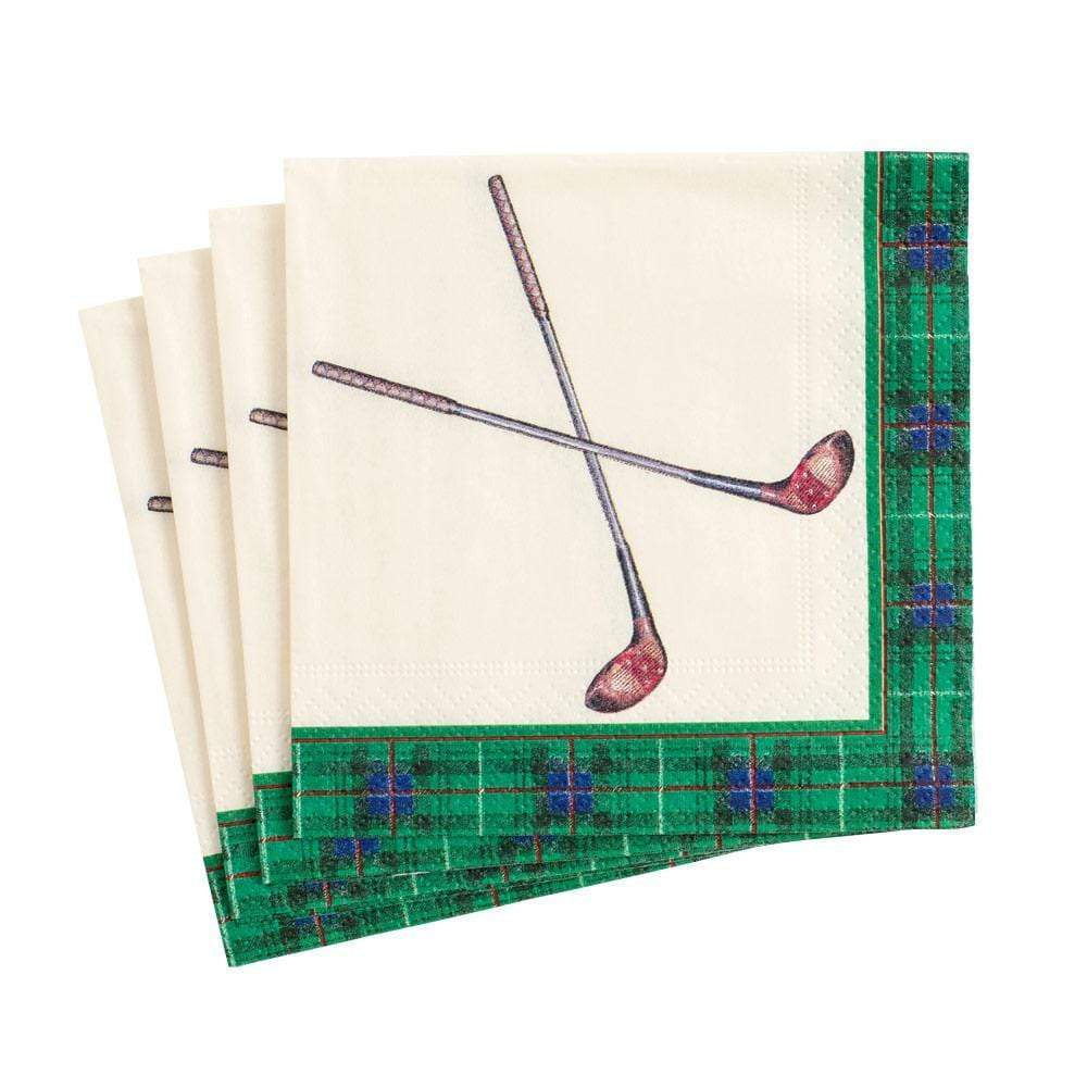 Golfing Cocktail Napkin