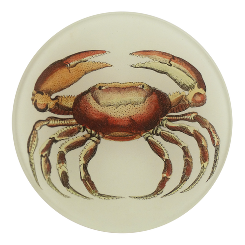 Oval Crab 4" Round