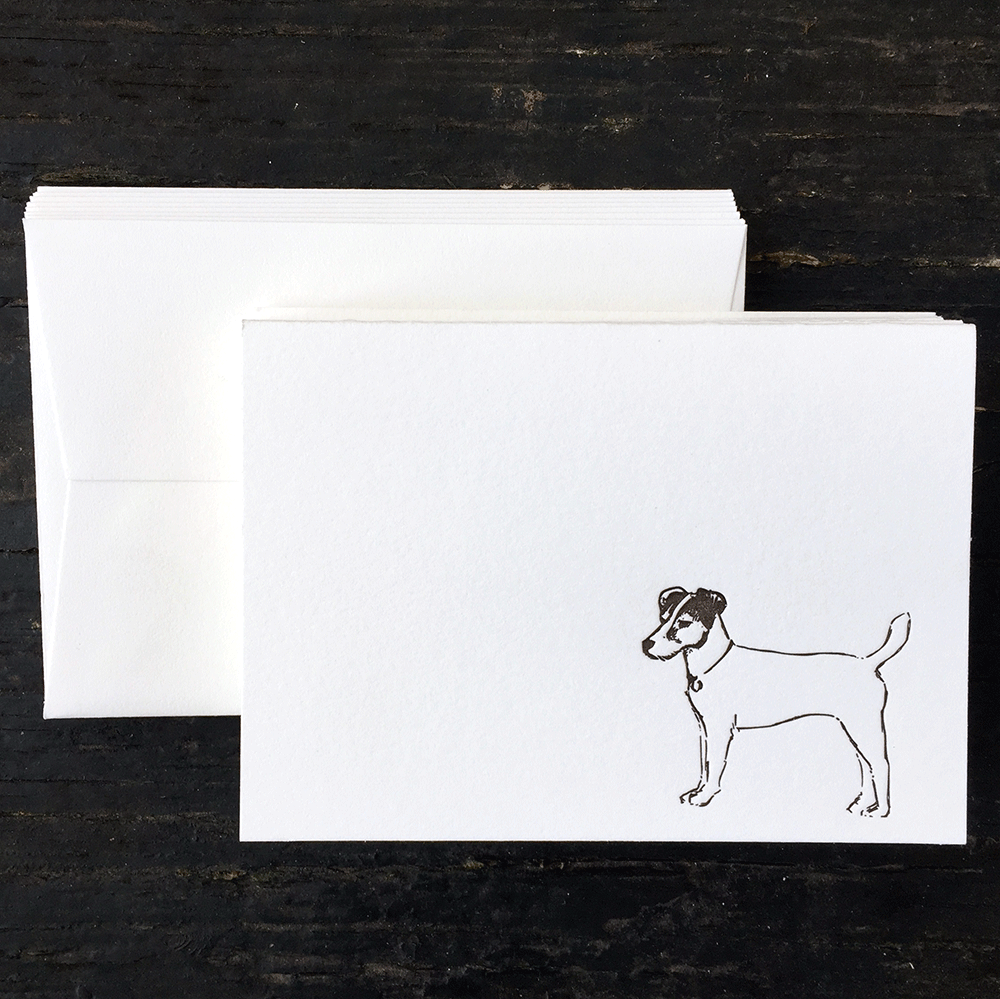 Terrier Note Cards