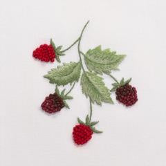 Raspberries Hand Towel