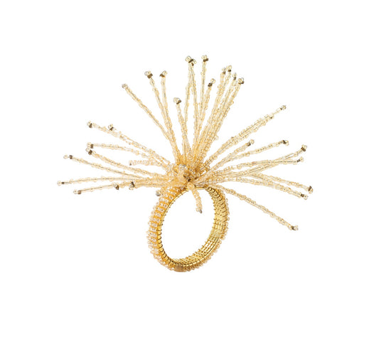 Spider Bead Burst Napkin Ring