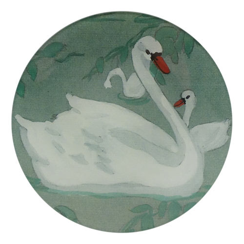 Swan Round Plate3