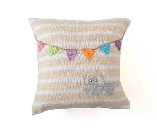 Elephant Flag pillow