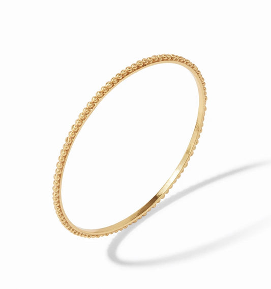 Colette Bead Bangle Gold