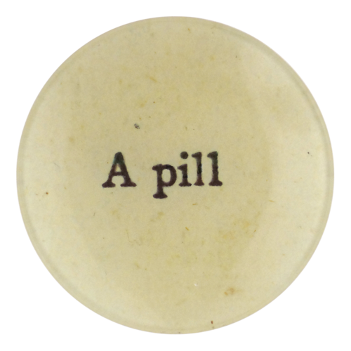 A Pill 4" Round