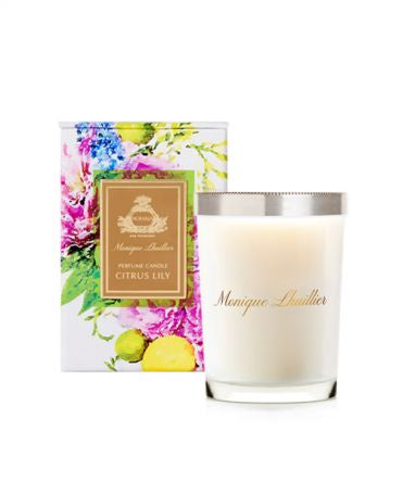 Woven Crystal Candle - Monique Lhuillier Citrus Lily