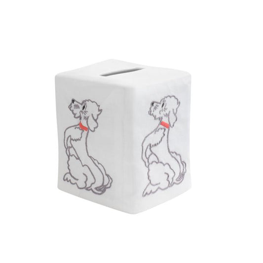 Poodle Tissue Box Cover