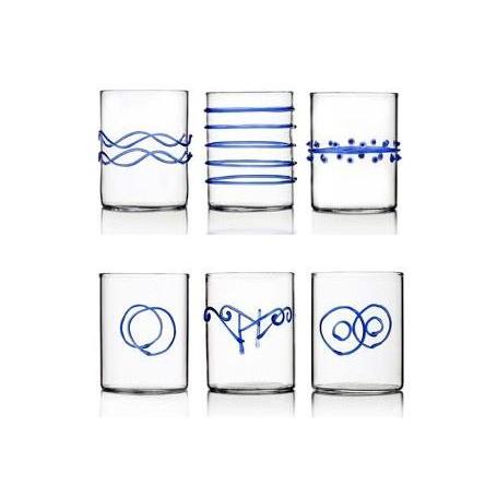 DECO Water Glasses - Set of 6