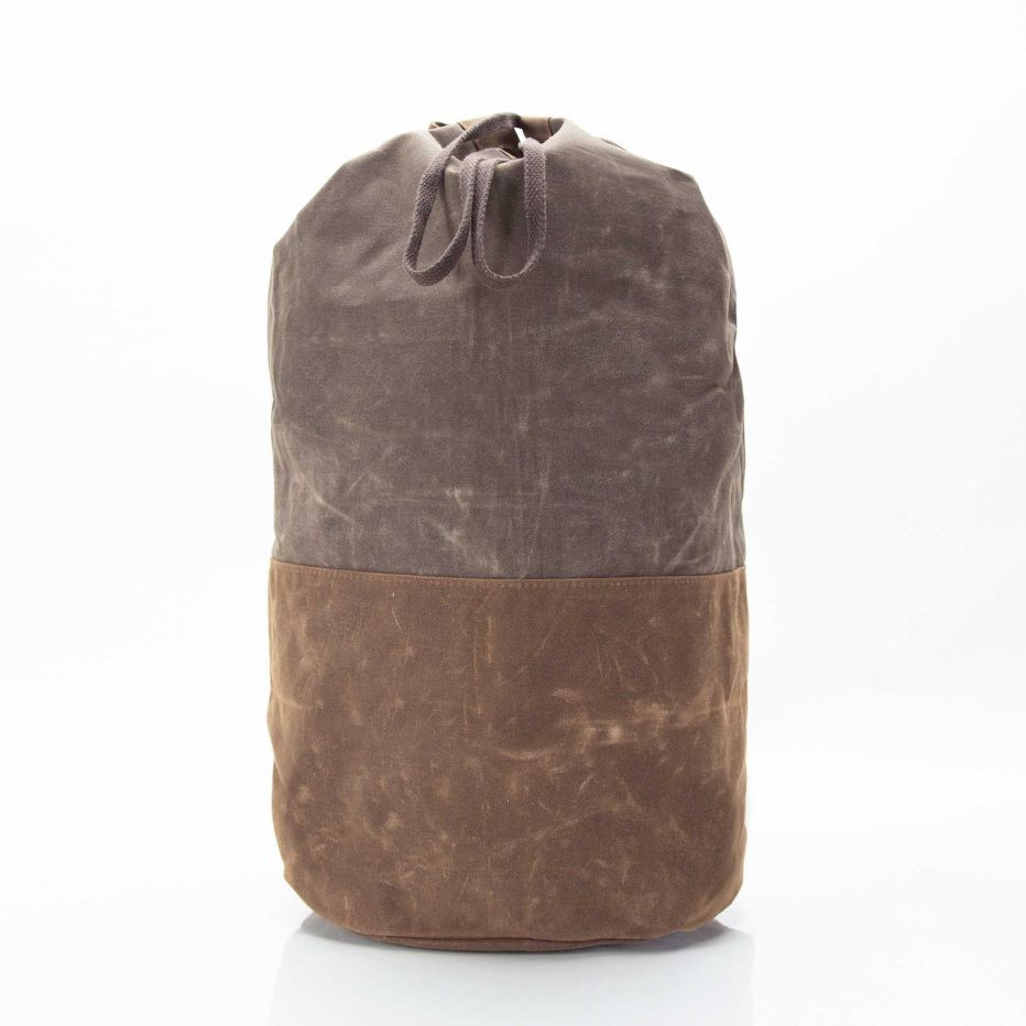 Waxed Canvas Laundry Duffel - MONO