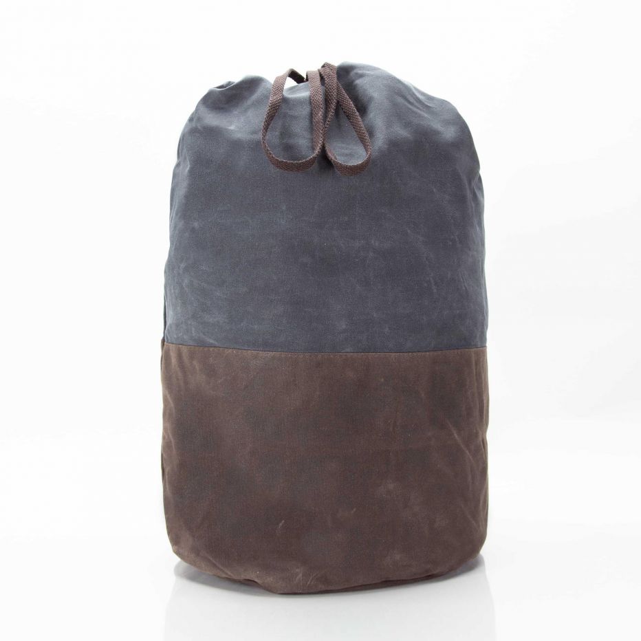 Waxed Canvas Laundry Duffel - MONO