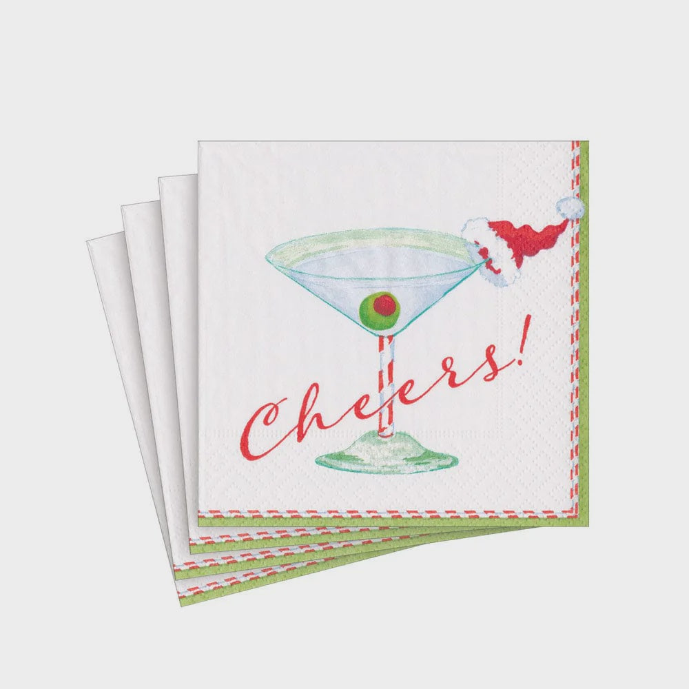 Christmas Cocktail Cheers! Cocktail Napkins