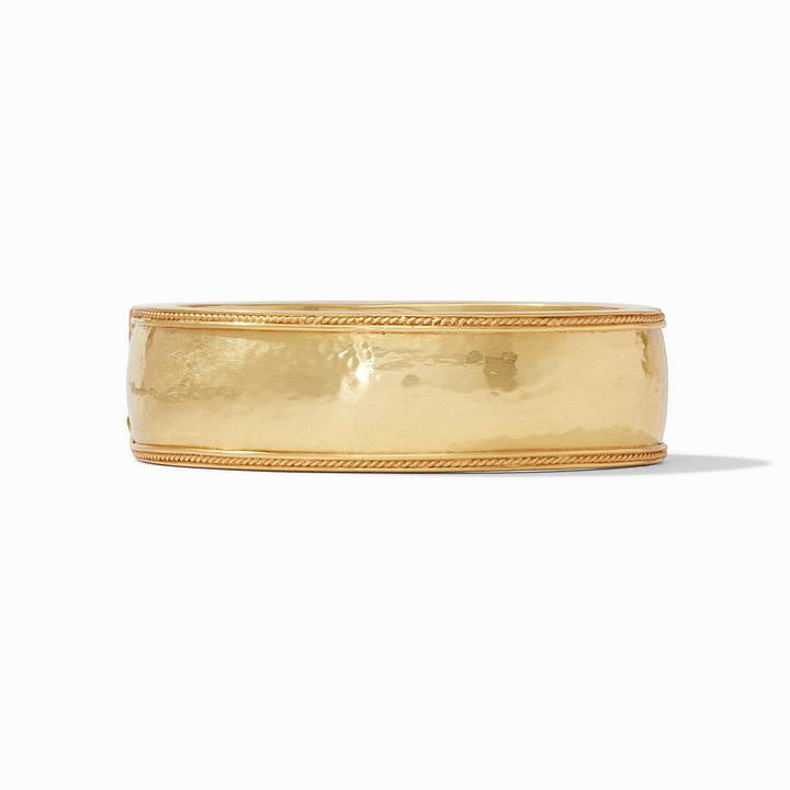 Cassis Statement Hinge Bangle Gold